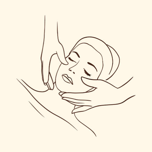 Essence of Eden Massage Line Art of Massage Aromatherapy massage on a client's back, focusing on relaxation and stress relief.